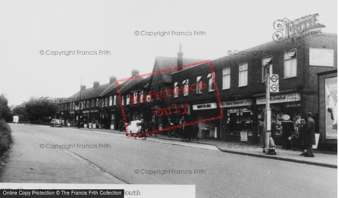 Photo of Broxbourne, High Road South c.1960
