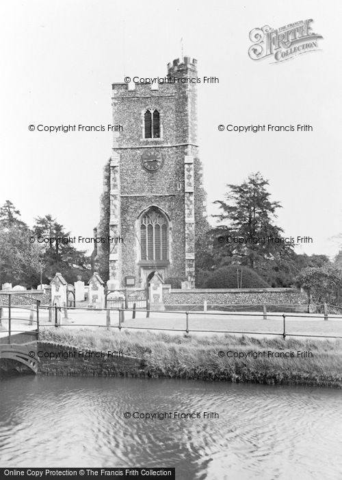 Photo of Broxbourne, St Augustine's Church c.1955