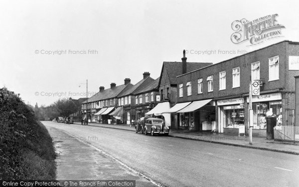 Photo of Broxbourne, St John's Parade, High Road c.1955