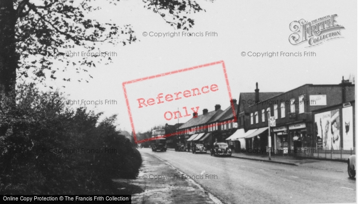 Photo of Broxbourne, St John's Parade, High Road c.1955