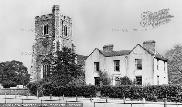 Photo of Broxbourne, The Parish Church c.1955