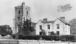 The Parish Church c.1955, Broxbourne