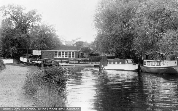 Photo of Broxbourne, The River Lea  c.1960