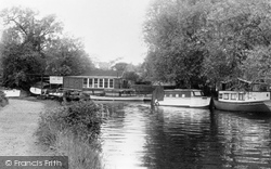 The River Lea  c.1960, Broxbourne