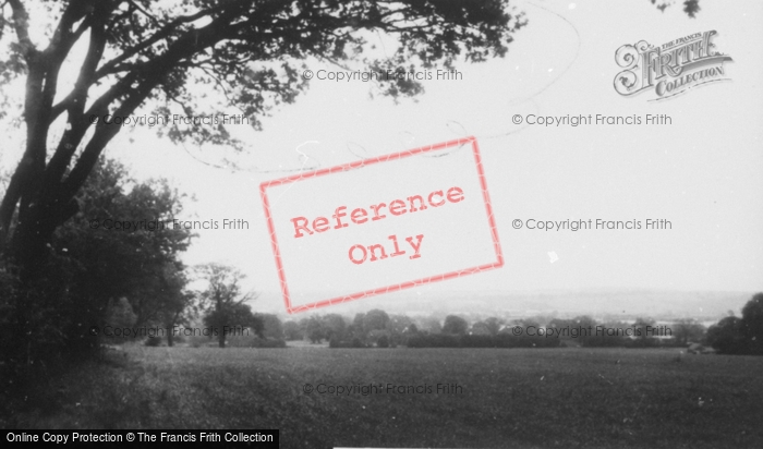 Photo of Broxbourne, View From Baas Hill c.1955
