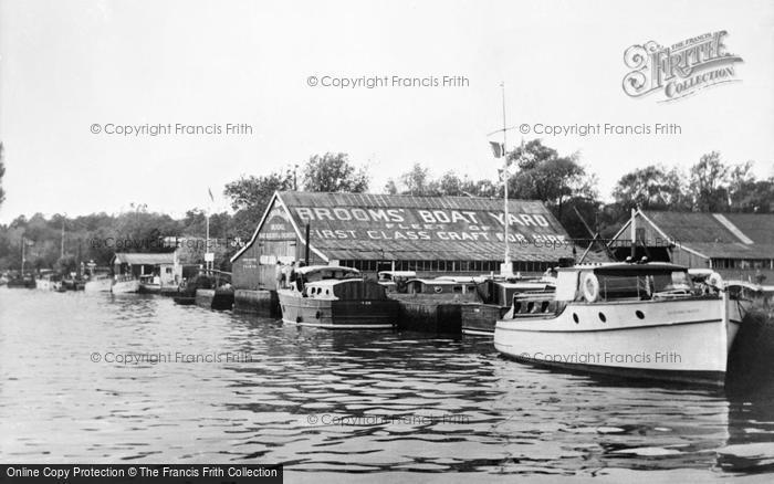 Photo of Brundall, The River Yare c.1955