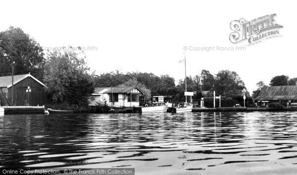 Photo of Brundall, Tidecraft's Yard c.1960