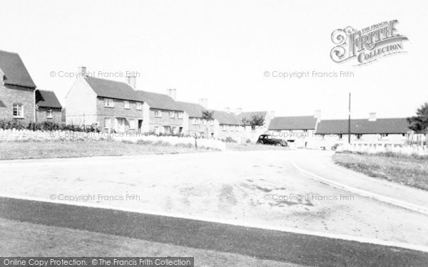 Photo of Bruton, Council Estate c.1960