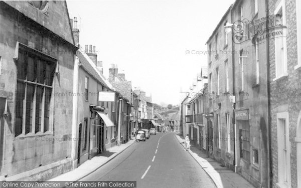 Photo of Bruton, High Street c.1960