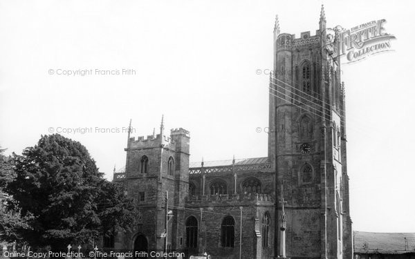 Photo of Bruton, St Mary's Church c.1960