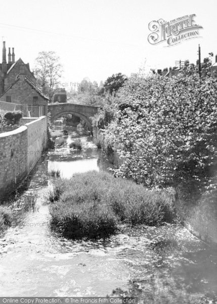 Photo of Bruton, The River c.1960