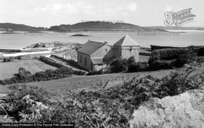 Photo of Bryher, All Saints Church c.1955