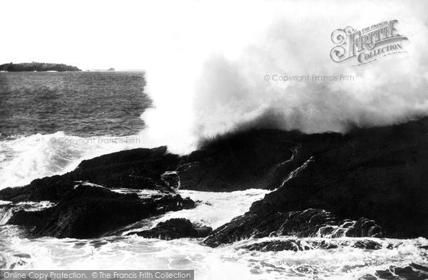 Photo of Bryher, Hell Bay, Mussel Rock 1894