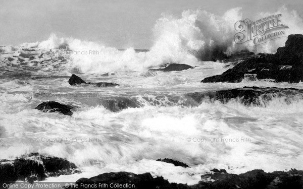 Photo of Bryher, Rough Sea c.1891