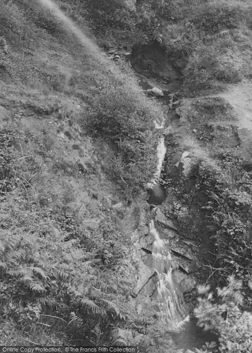 Photo of Brynamman, The Waterfall c.1950