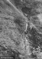 The Waterfall c.1950, Brynamman