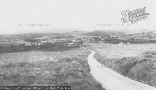 Photo of Bryncethin, View From The Common c.1938
