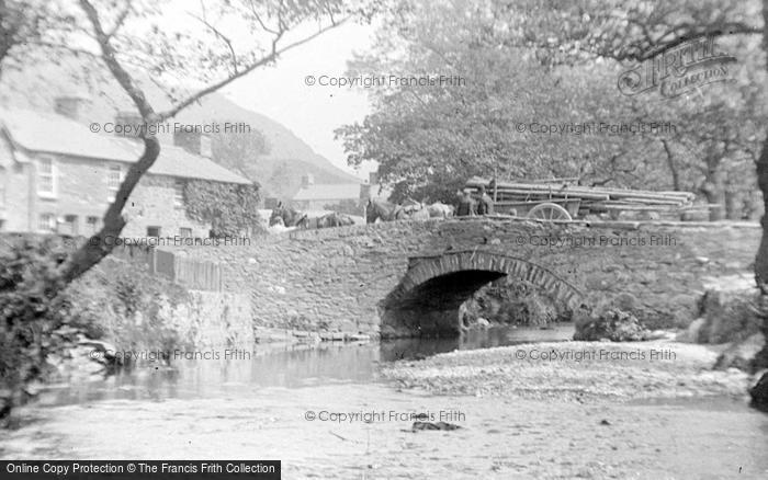Photo of Bryncrug, Bridge c.1900