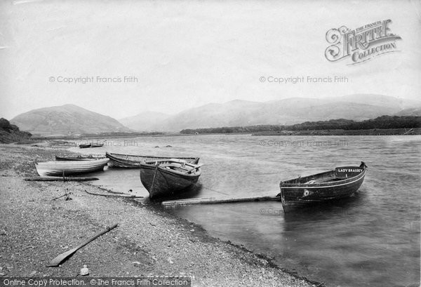 Photo of Bryncrug, Rhydygarnedd Ferry 1895
