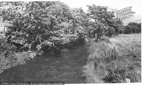 Photo of Bryncrug, The River c.1960