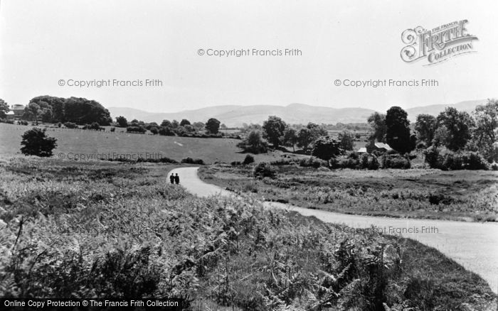 Photo of Brynffordd, From Pantlle c.1955