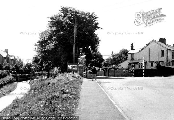 Photo of Brynmawr, Alma Street And King Street c.1950