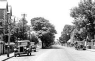Cars In Alma Street c.1950, Brynmawr