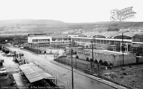 Photo of Brynmawr, Dunlop Semtex Factory c.1965