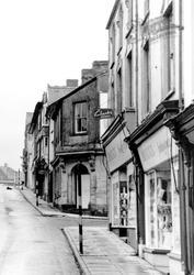 Shops Along Beaufort Street c.1965, Brynmawr