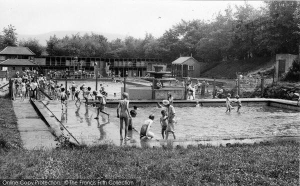 Photo of Brynmawr, Swimming Pool c.1955