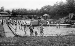 Brynmawr, Swimming Pool c1955