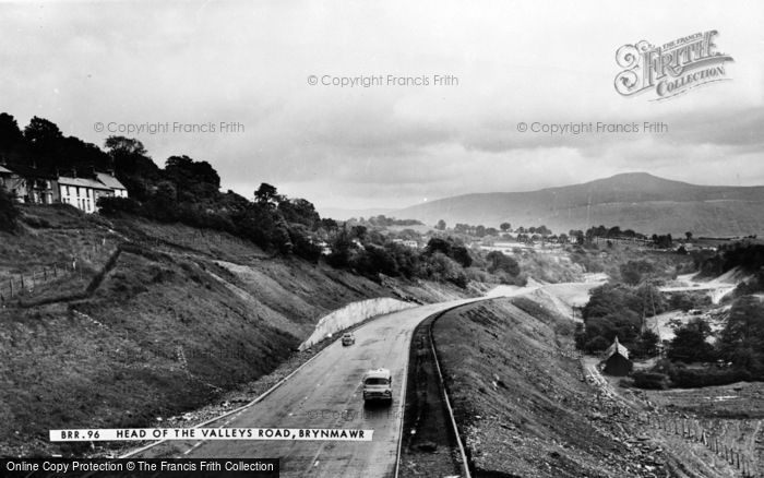 Photo of Brynmawr, The Head Of The Valleys Road c.1960