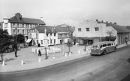 Brynmawr, the Market Square c1955