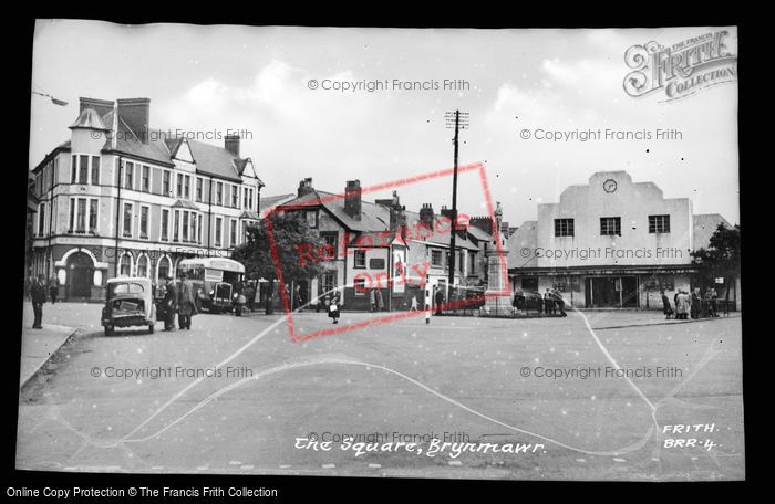 Photo of Brynmawr, The Square c.1950