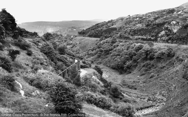 Photo of Brynmawr, The Valley c.1955