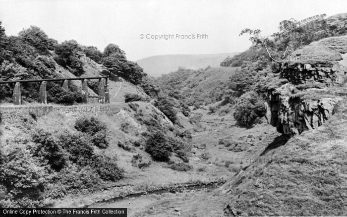 Photo of Brynmawr, The Valley c.1955
