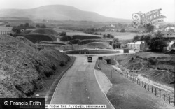 The View From The Flyover c.1965, Brynmawr