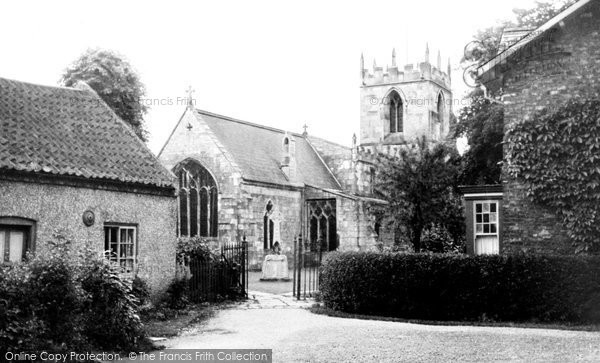 Photo of Bubwith, All Saints Church c.1955