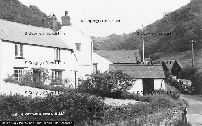 Photo of Buck's Mills, Cottages c.1960