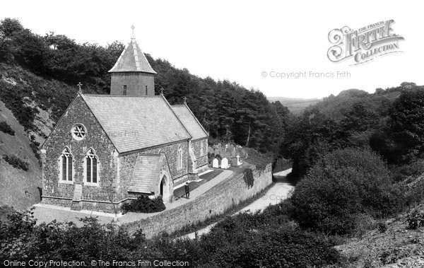 Photo of Buck's Mills, St Andrew's Church 1906