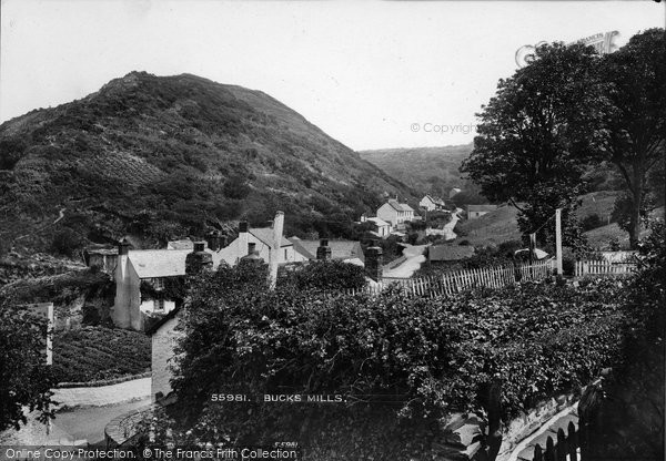 Photo of Buck's Mills, Village 1906