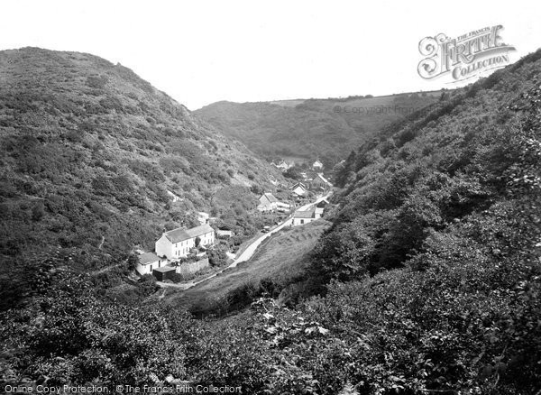 Photo of Buck's Mills, Village From The Woods 1930
