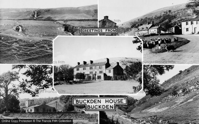 Photo of Buckden, Composite c.1955