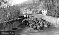 Driving Sheep Through The Village c.1955, Buckden