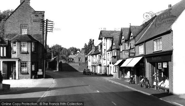 Photo of Buckden, High Street c.1955