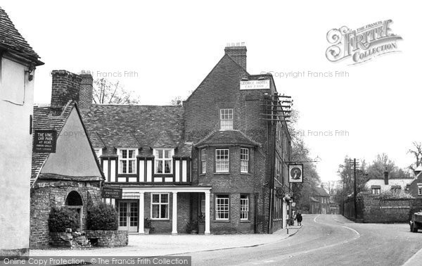 Photo of Buckden, Old Forge And George Hotel c.1950