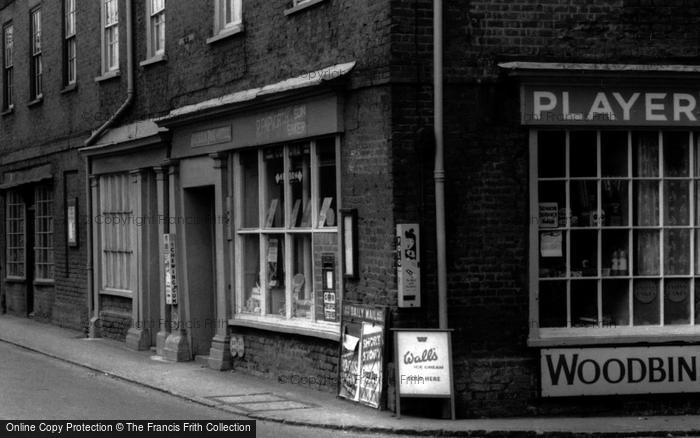 Photo of Buckden, Post Office And Corner Shop c.1955