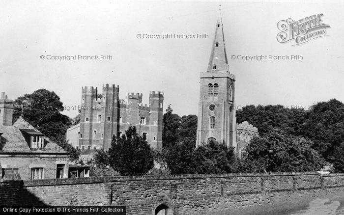 Photo of Buckden, St Mary's Church And Tower c.1955