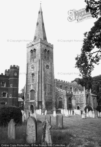 Photo of Buckden, St Mary's Parish Church c.1960
