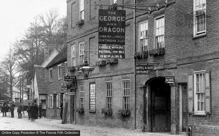 Photo of Buckden, The George And Dragon Hotel 1906